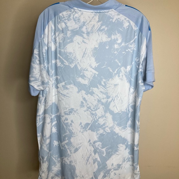 Men's San Jose Earthquakes adidas Light Blue 2021 Primeblue Size Large - Picture 6 of 7